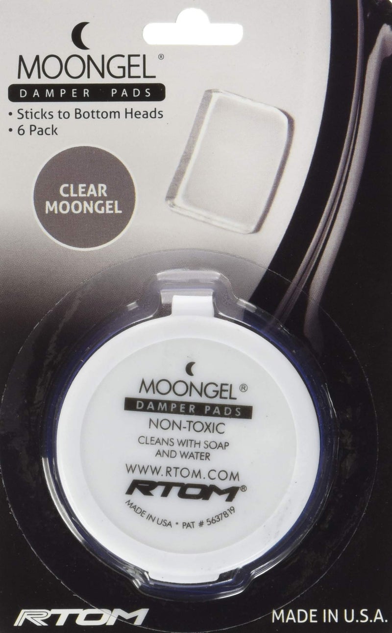 RTOM Clear Moongel Damper Pads - 4 Pack - 24 Pads - Image 1